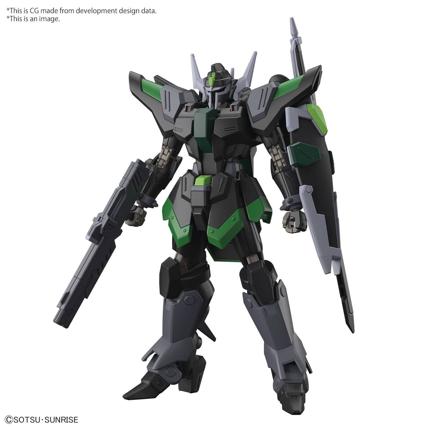 Gundam Seed Freedom Black Knight Squad Rud-Ro.A HG Model Kit
