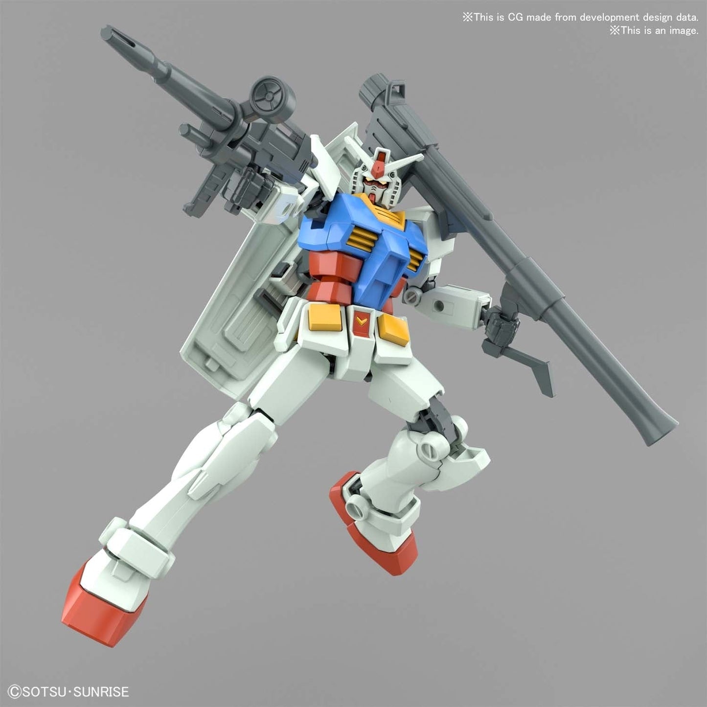 Gundam RX-78-2 Full Weapon Set EG Model Kit