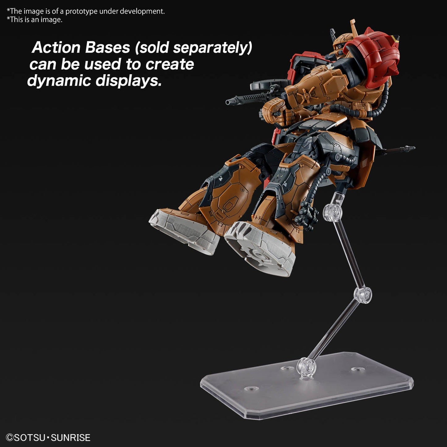 Gundam Requiem For Vengeance Zaku F Type Solari HG 1/144 Model Kit