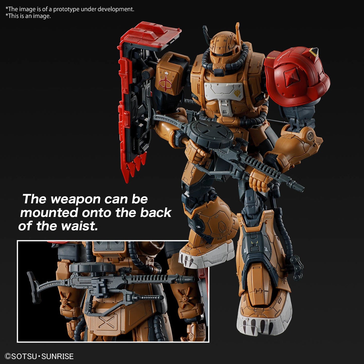 Gundam Requiem For Vengeance Zaku F Type Solari HG 1/144 Model Kit