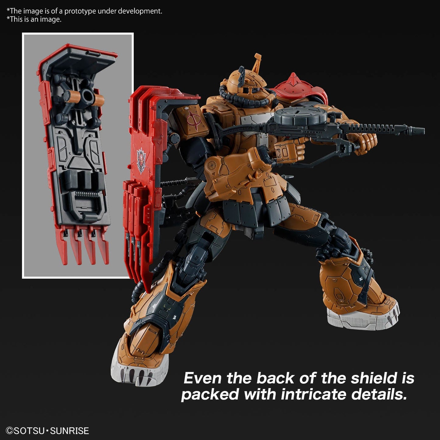 Gundam Requiem For Vengeance Zaku F Type Solari HG 1/144 Model Kit