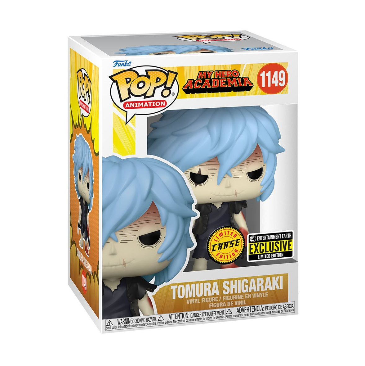 My Hero Academia Tomura Shigaraki Funko Pop! Vinyl Figure #1149 - Entertainment Earth Exclusive