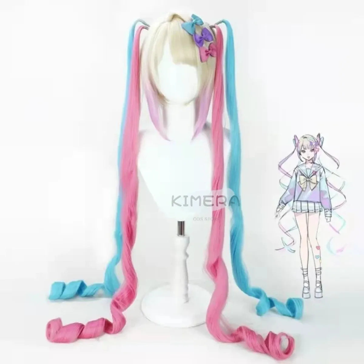 Needy Girl Overdose/Angel Carnival Party Costume - Laser JK Sailor Suit Halloween Cosplay