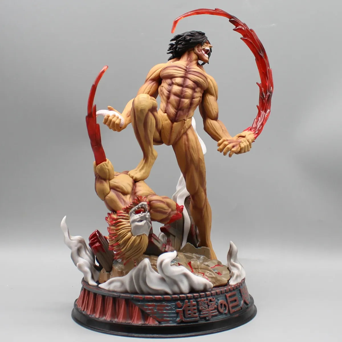 Attack on Titan Eren Jaeger Figure 29cm - PVC Armored Titan Statue