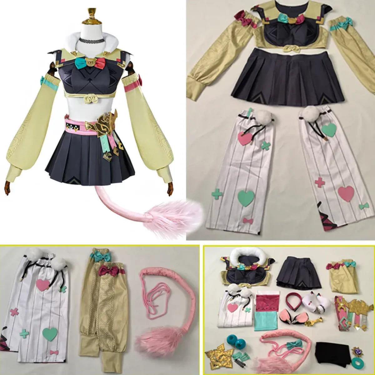 Genshin Varesa Cosplay Set – Kawaii Fantasy Uniform Costume