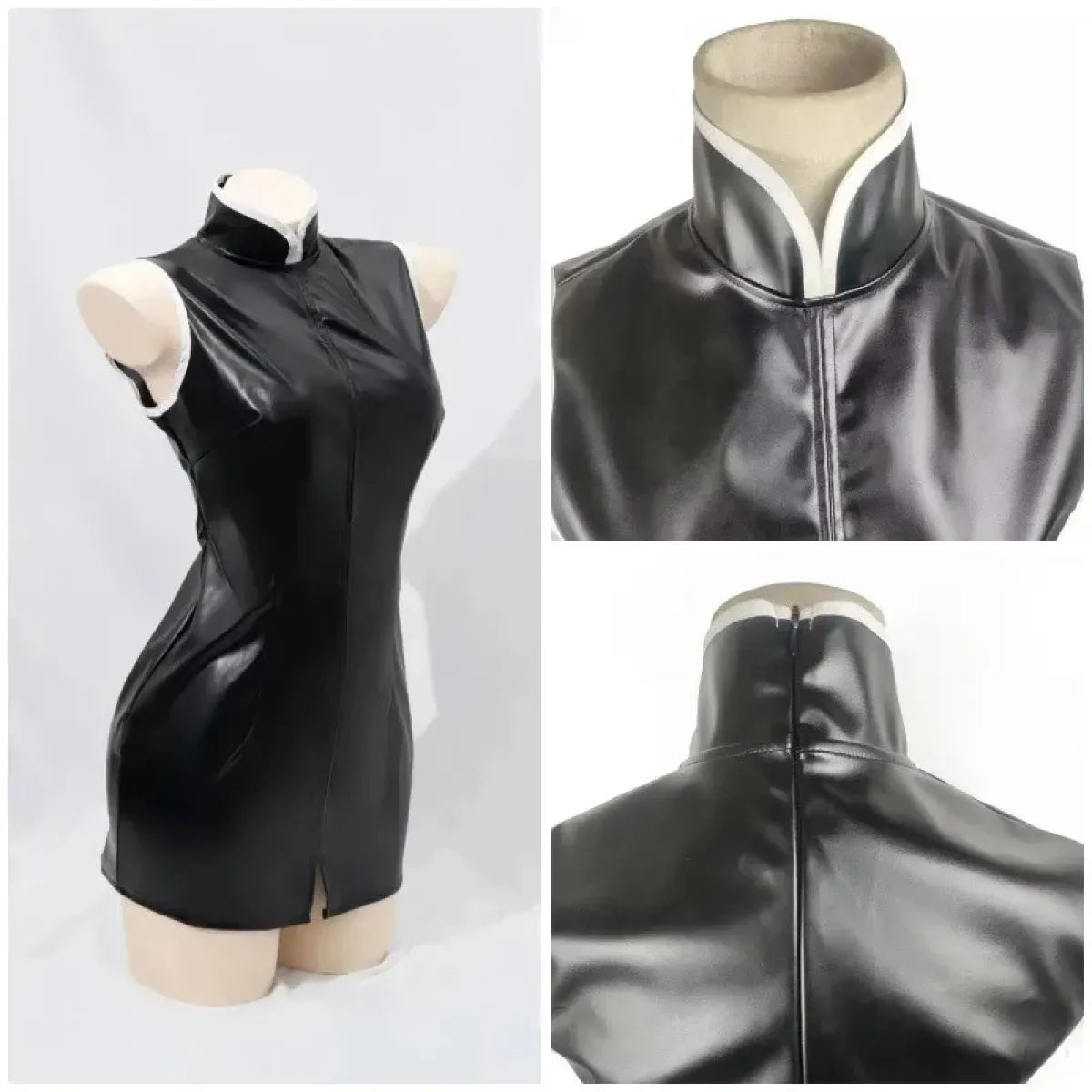 Misato Katsuragi EVA Cosplay Set – Red Jacket & Black Dress Costume