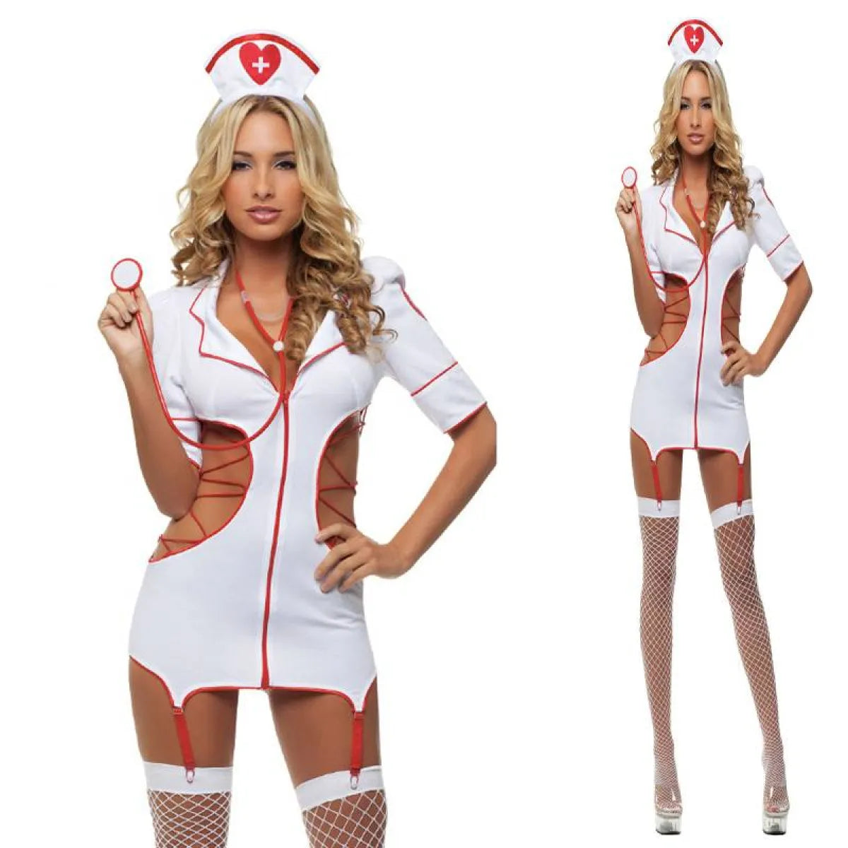 Erotic Nurse Babydoll Costume