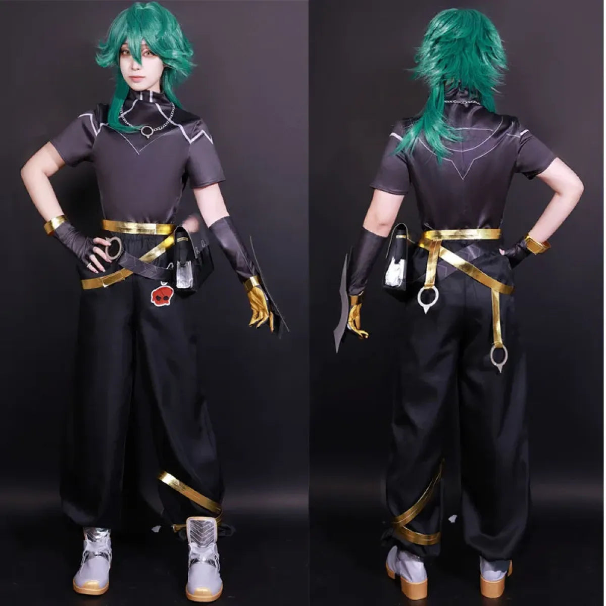 Ezreal Cosplay Costume – League of Legends Outfit with Wig & Props