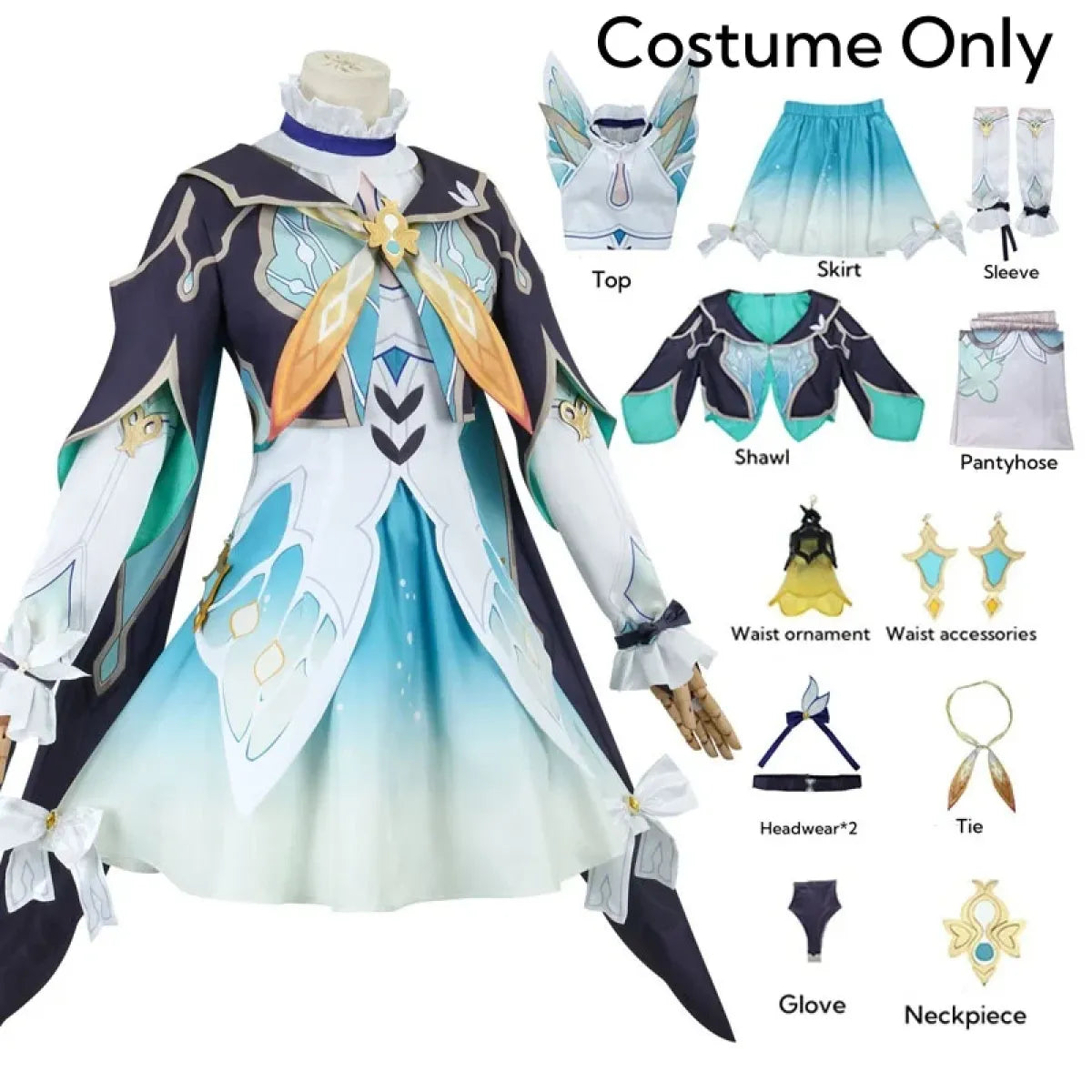 Firefly Cosplay Costume – Honkai: Star Rail Outfit Full Set