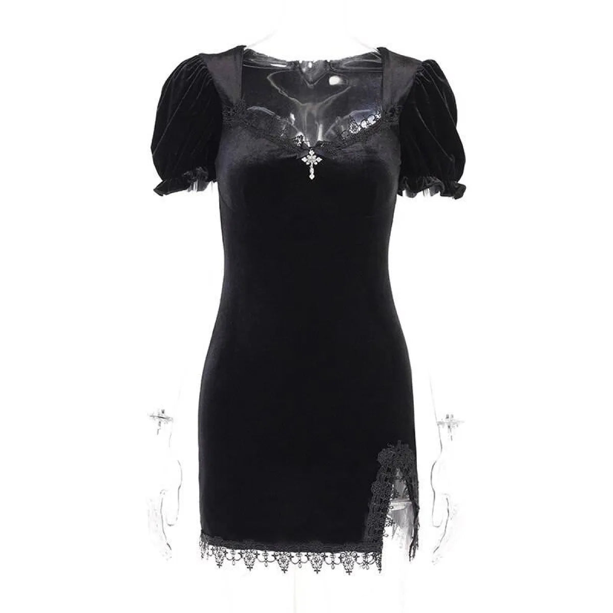 Gothic Velvet Dress
