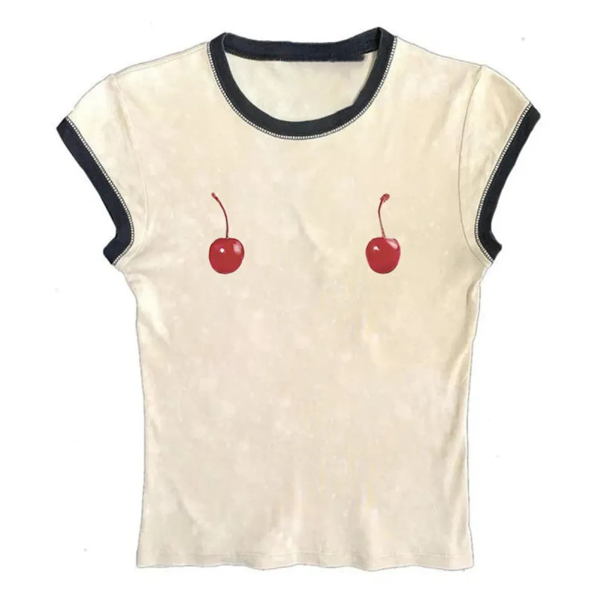 Harajuku Cherry Tee - Sleeveless Streetwear Crop