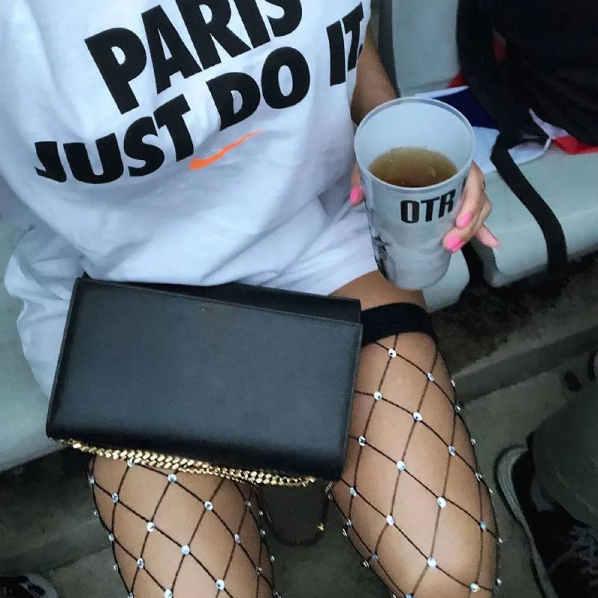 Harajuku Diamond Fishnets