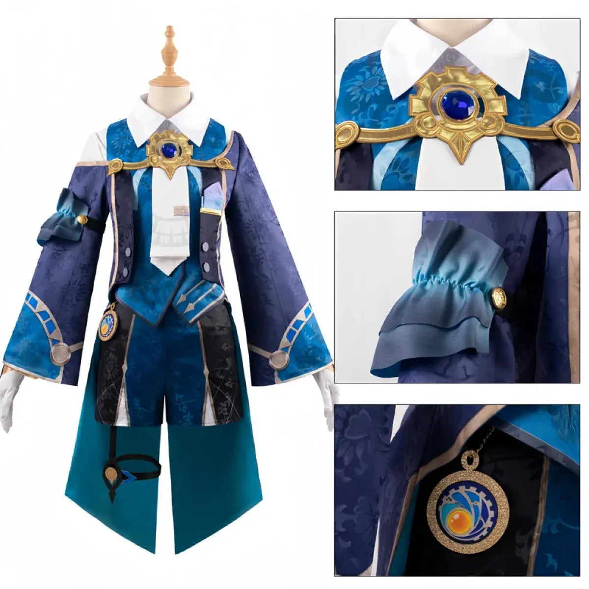 Honkai Star Rail Misha Cosplay Costume – Full Set with Wig & Hat