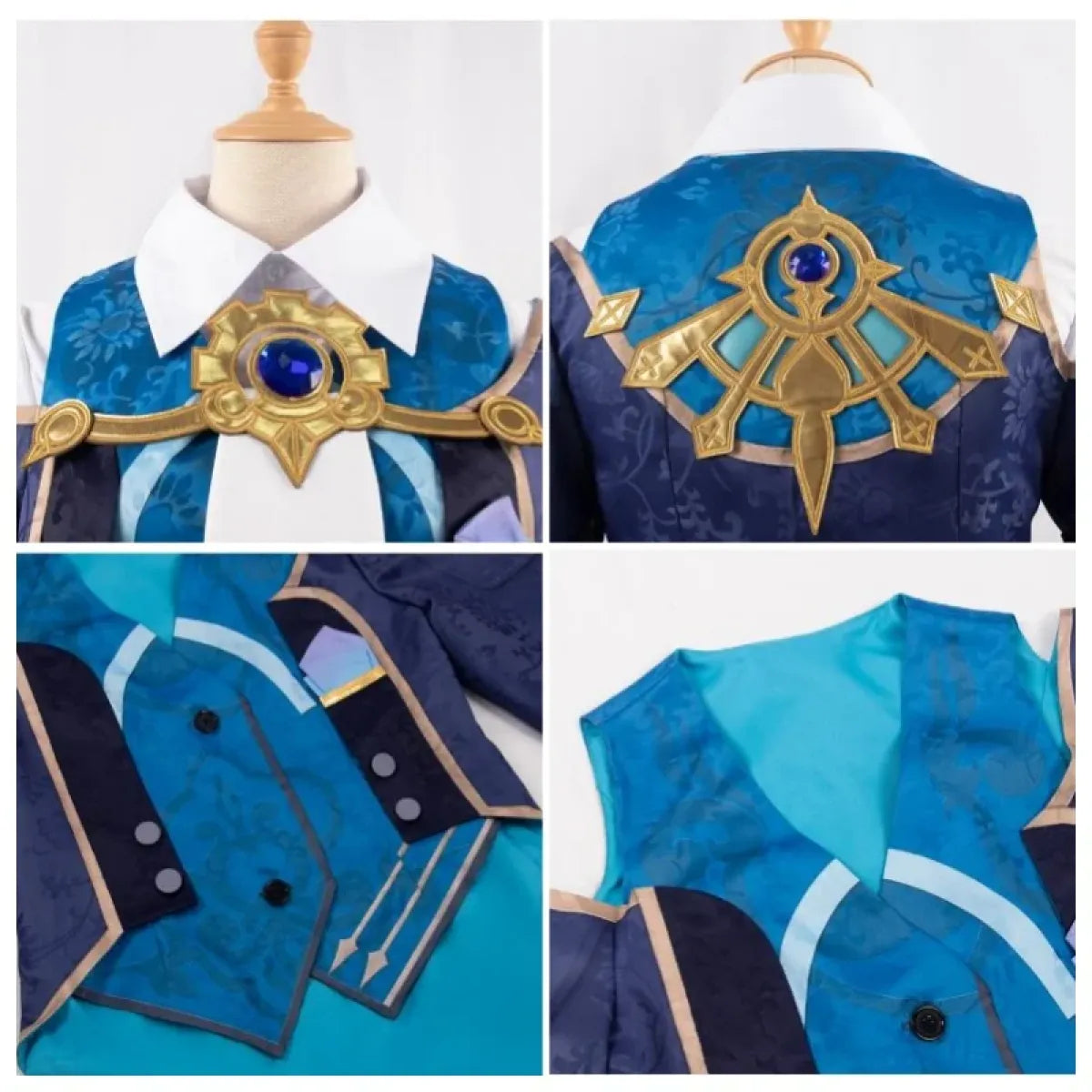 Honkai Star Rail Misha Cosplay Costume – Full Set with Wig & Hat