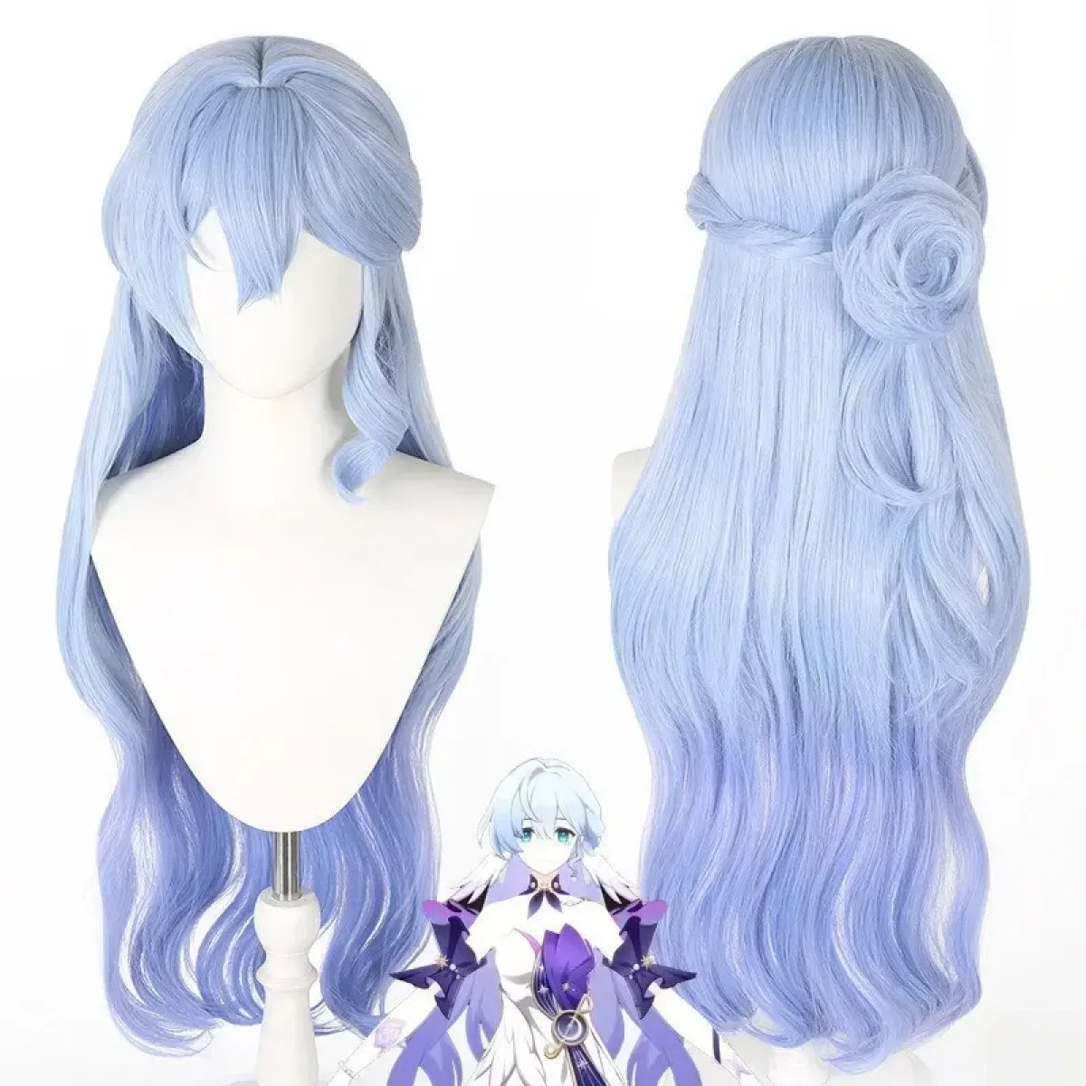 Honkai Star Rail Robin Cosplay Costume – Dress, Wig, Wings & Accessories