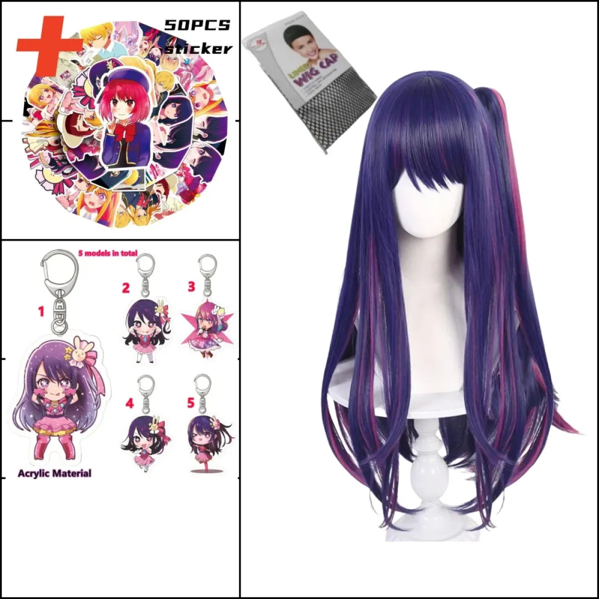 OSHI NO KO Ai Hoshino Cosplay Costume - Hoshino Rubii Arima Kana Lolita Dress