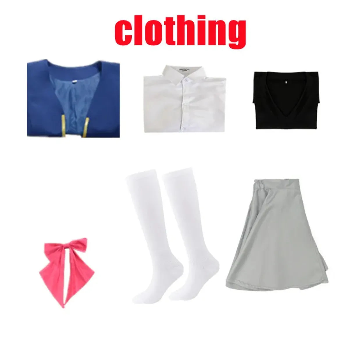 Hoshino Rubii Cosplay Costume - Oshi no Ko Anime JK Uniform Dress