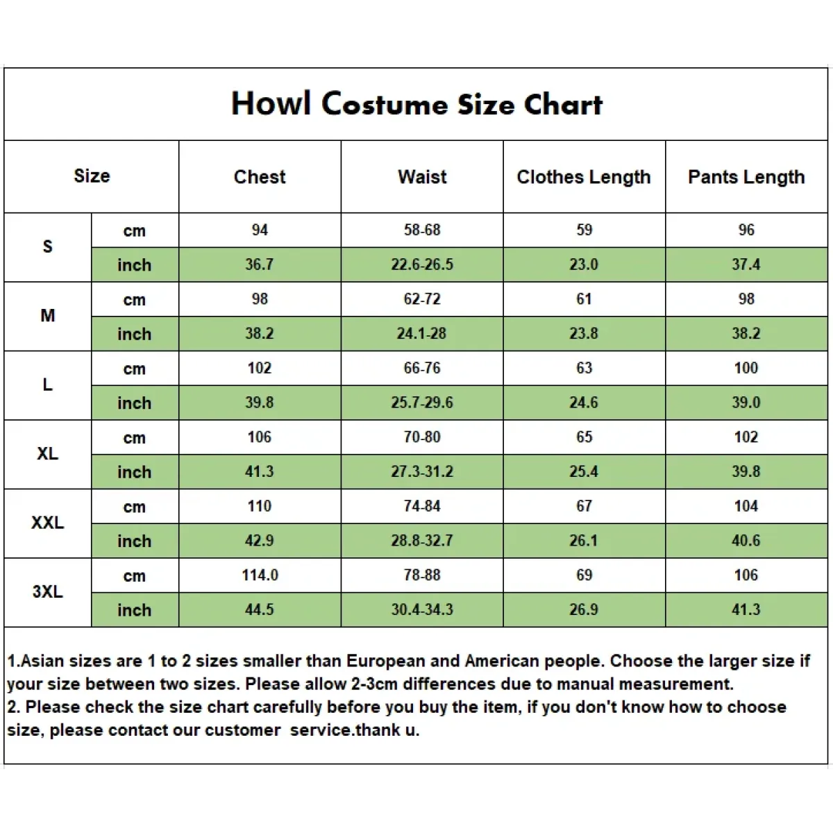 Howl Cosplay Costume – Howl's Moving Castle Outfit with Wig & Accessories