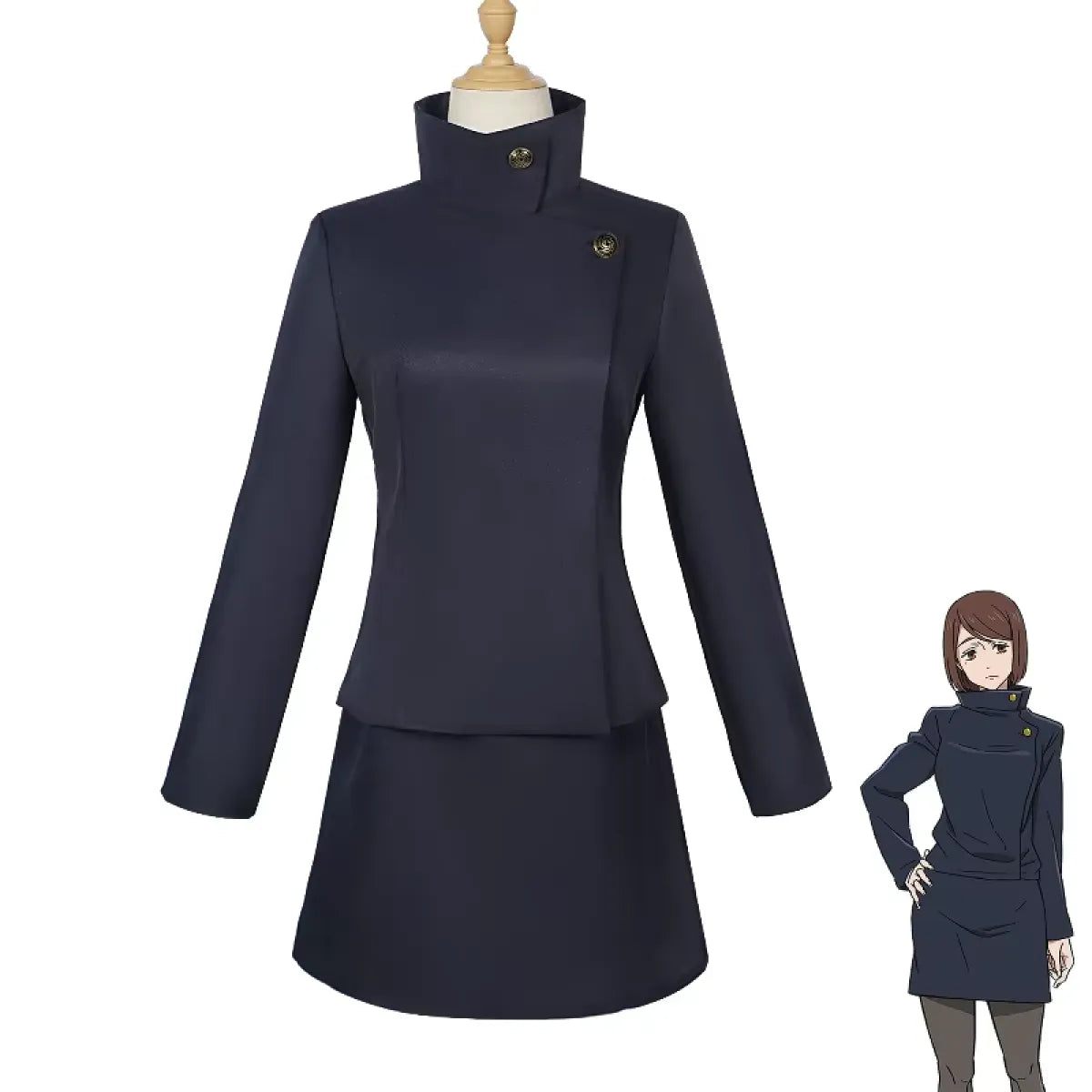 Ieiri Shoko Cosplay Outfit – Jujutsu Kaisen School Uniform Set