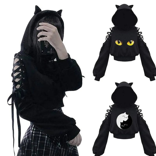 Kawaii Cat Ears Hoodie