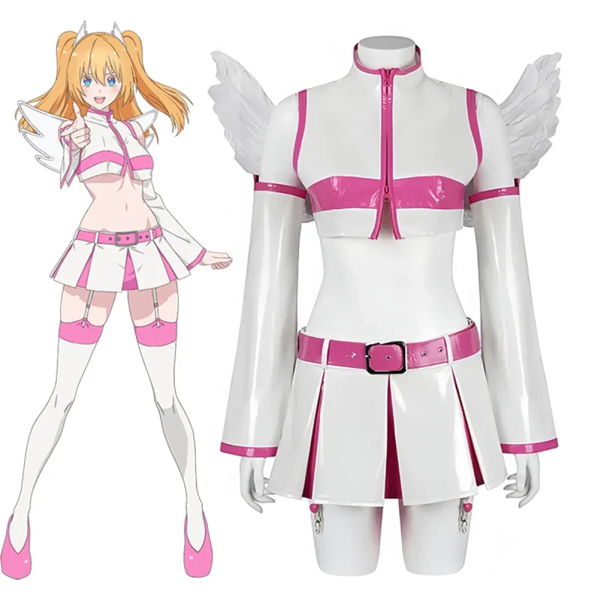 2.5D Seduction Lilysa Amano Cosplay Costume – Full Set with Wig