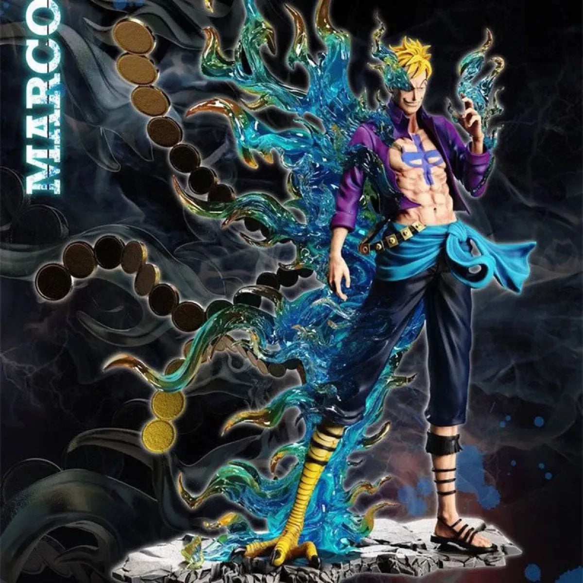 33cm One Piece Marco Immortal Bird Figure