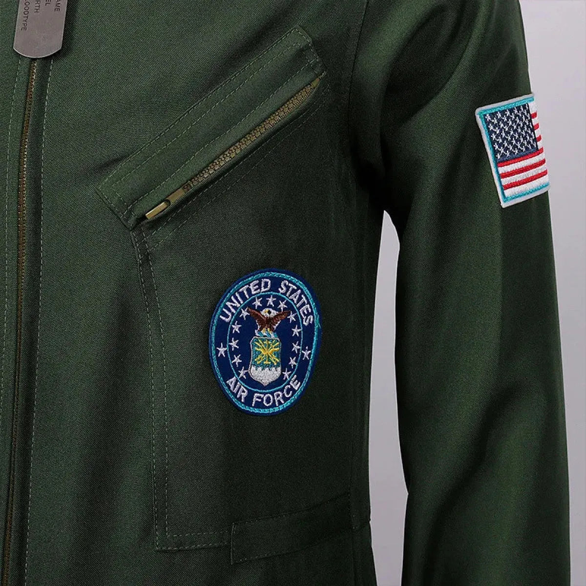 Top Gun Maverick Flight Suit – Pilot Cosplay Costume with Glasses