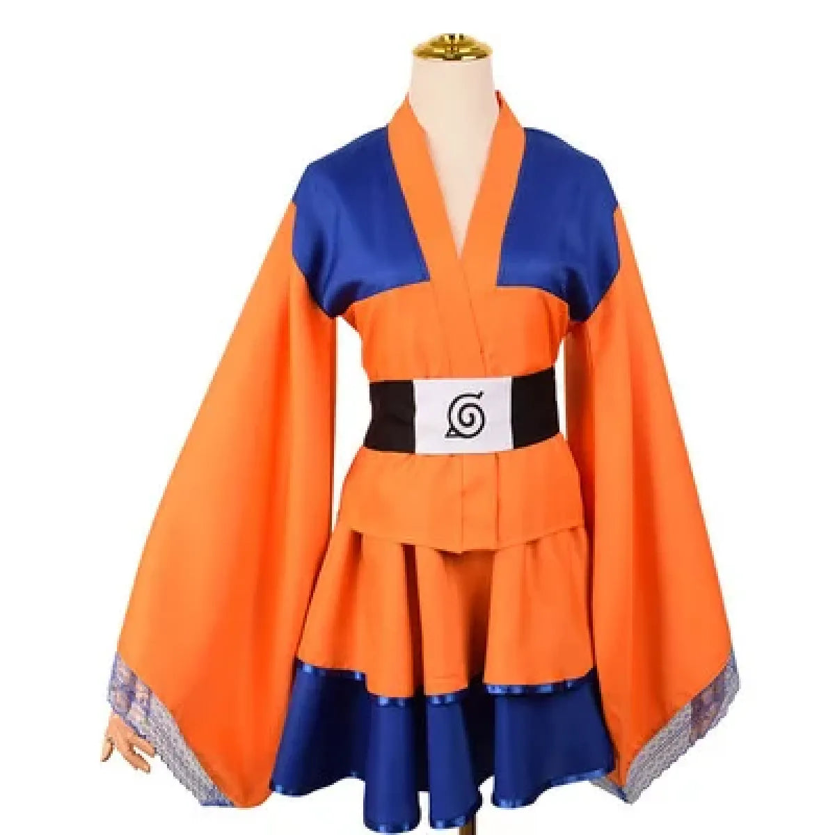 Naruto Uzumaki Gender Swap Kimono Lolita Dress