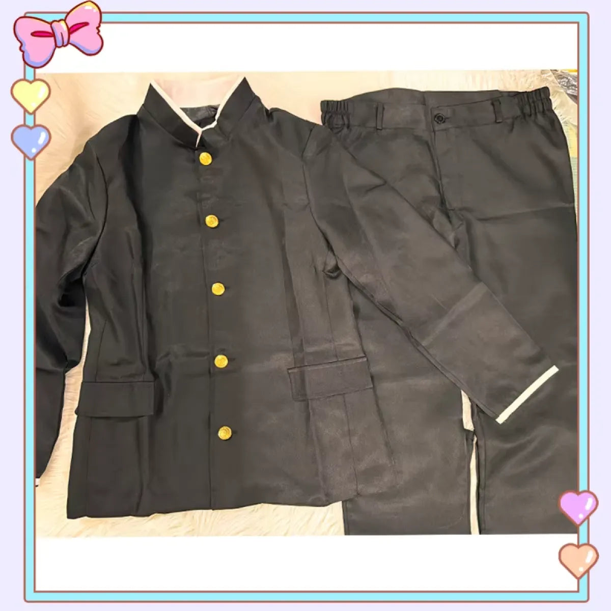 Ken Takakura Cosplay Costume – Dandadan School Uniform with Glasses