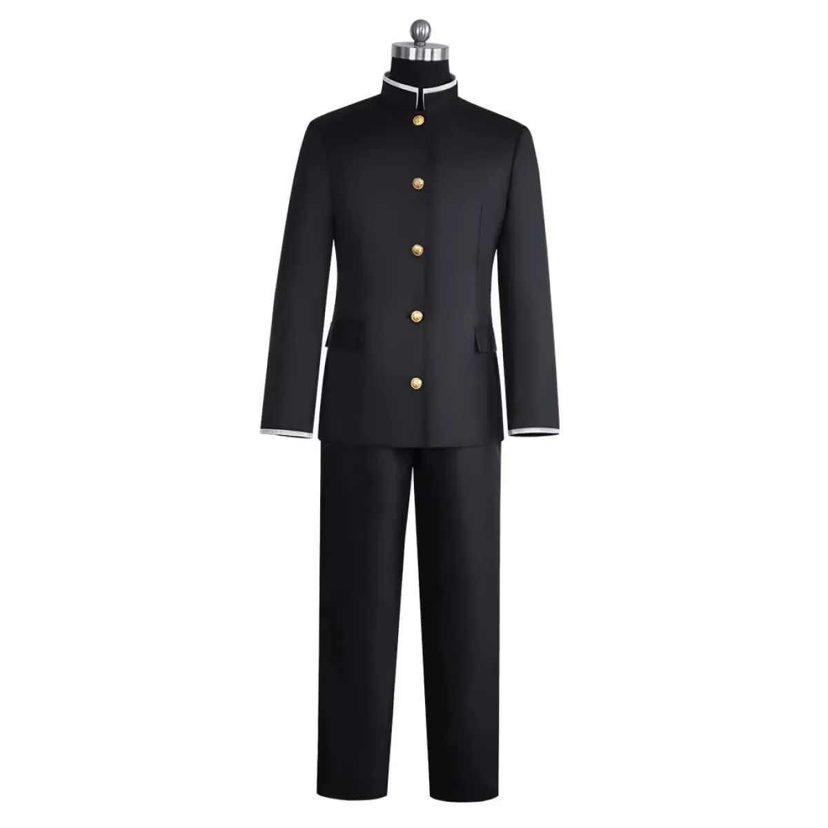 Ken Takakura Cosplay Costume – Dandadan School Uniform with Glasses