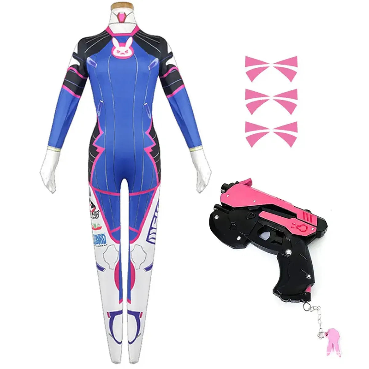 D.Va Cosplay Costume - Overwatch Bodysuit