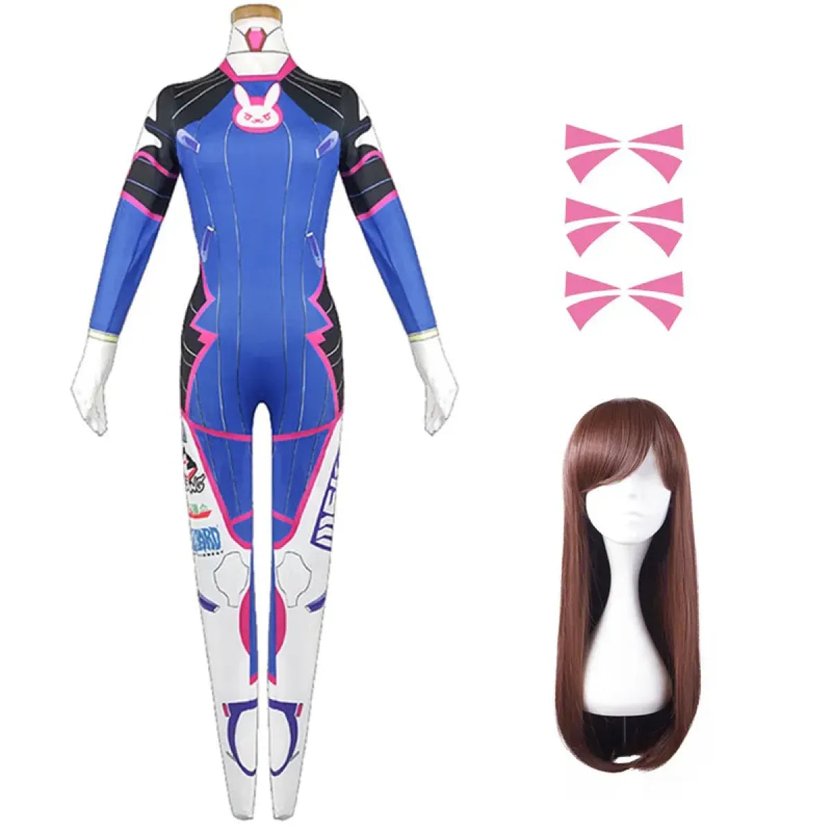 D.Va Cosplay Costume - Overwatch Bodysuit