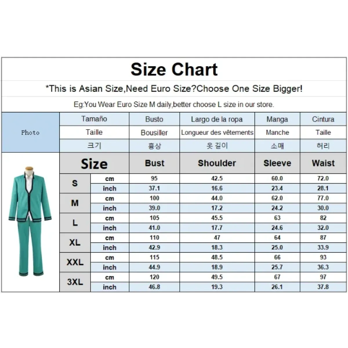 Saiki K High School Uniform – Anime Cosplay Set