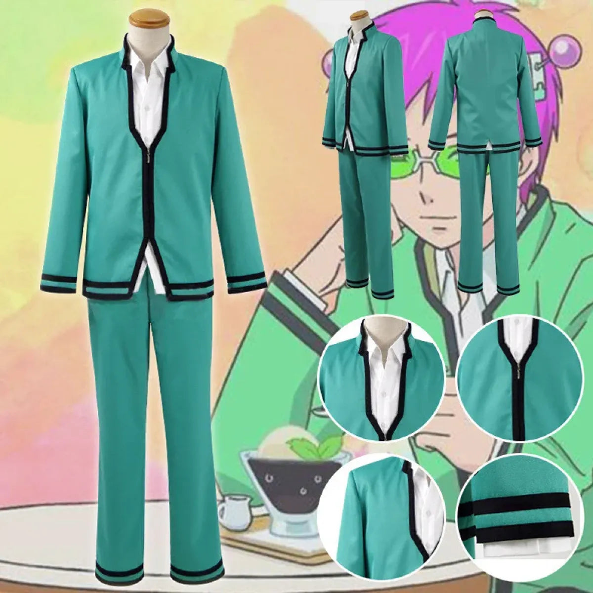 Saiki K High School Uniform – Anime Cosplay Set