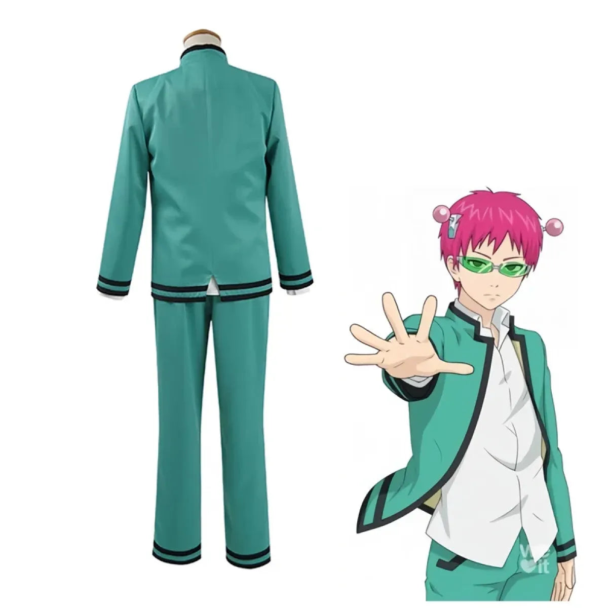 Saiki K High School Uniform – Anime Cosplay Set