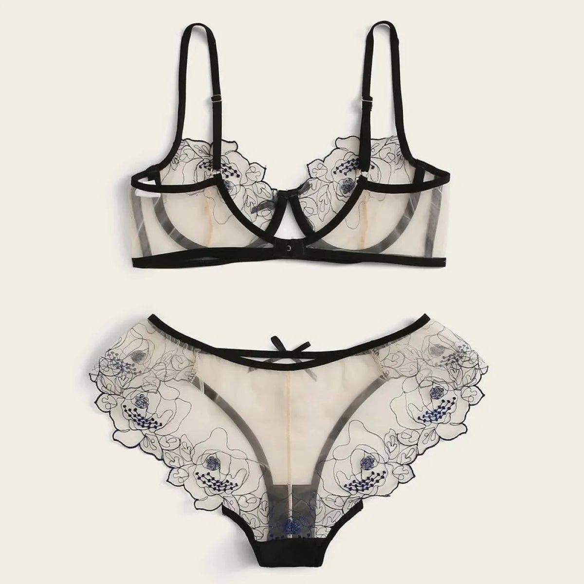 Sexy Transparent Lingerie Set