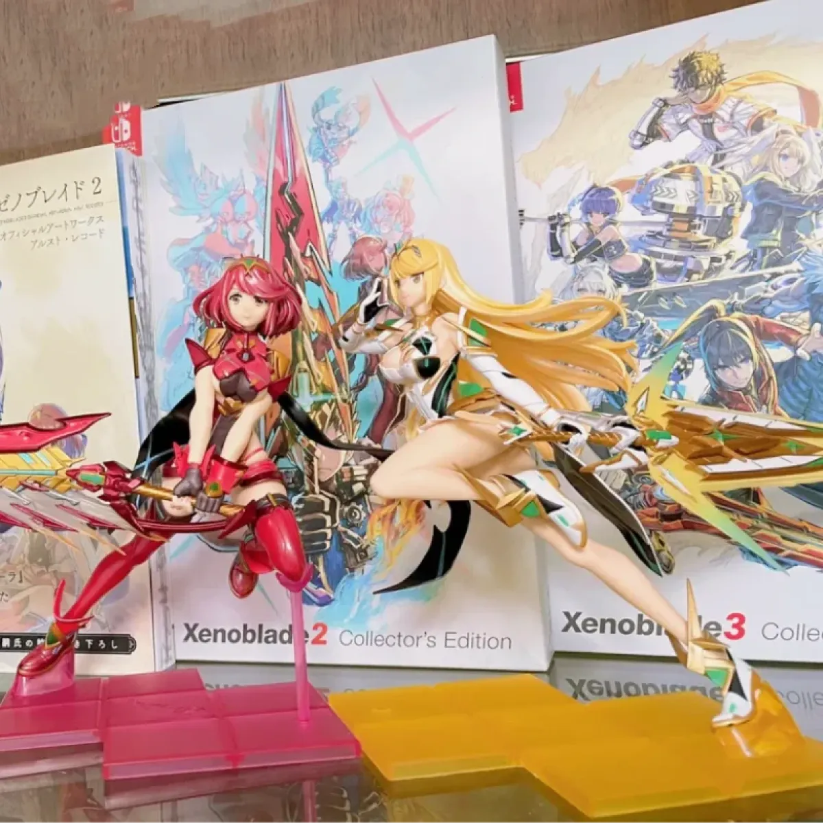 Xenoblade Chronicles 2 Hikari Mythra & Pyra Homura 1/7 Scale Figure