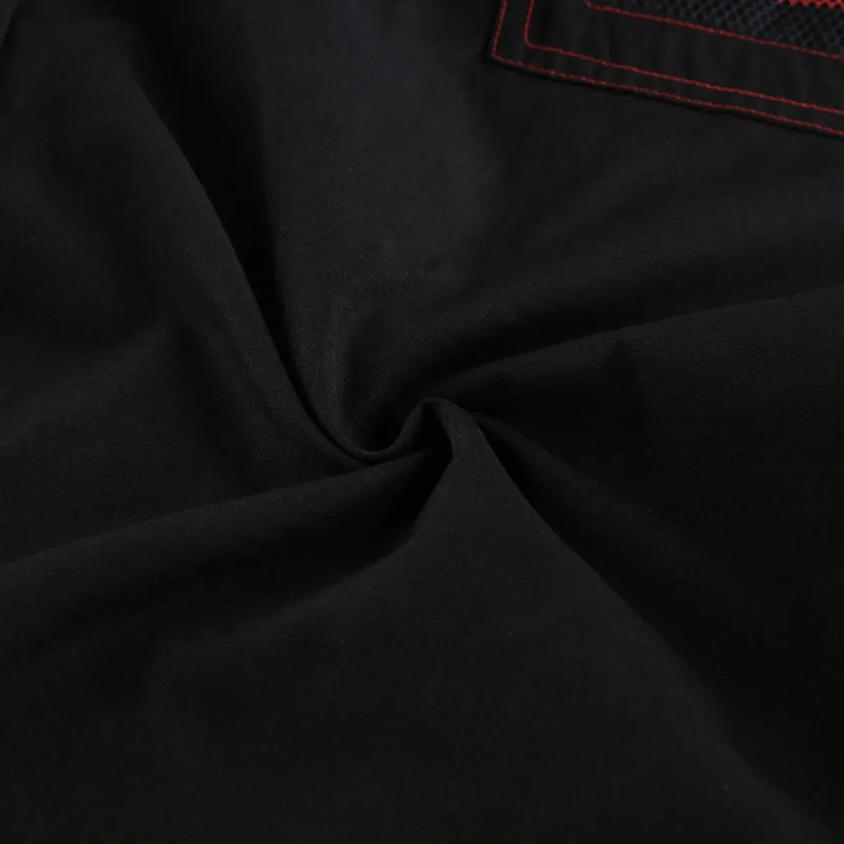 Gothic Punk Cargo Pants – Y2K Grunge Wide Leg Baggy Trousers